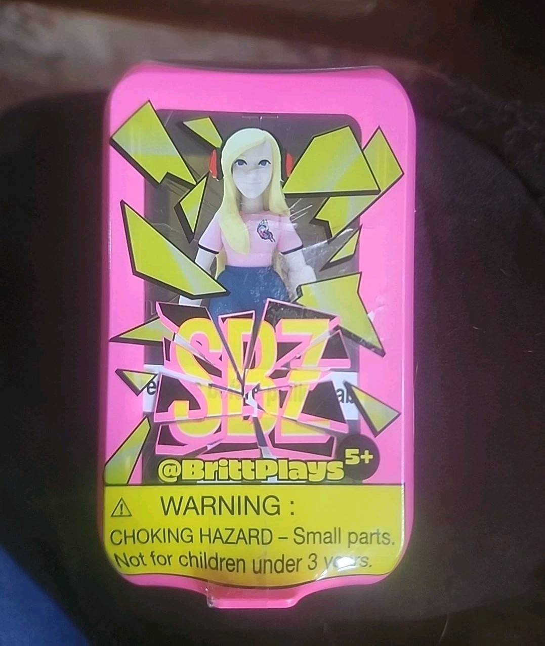New Sealed! SBZ Screen Breakz BrittPlays Collectible Figurine