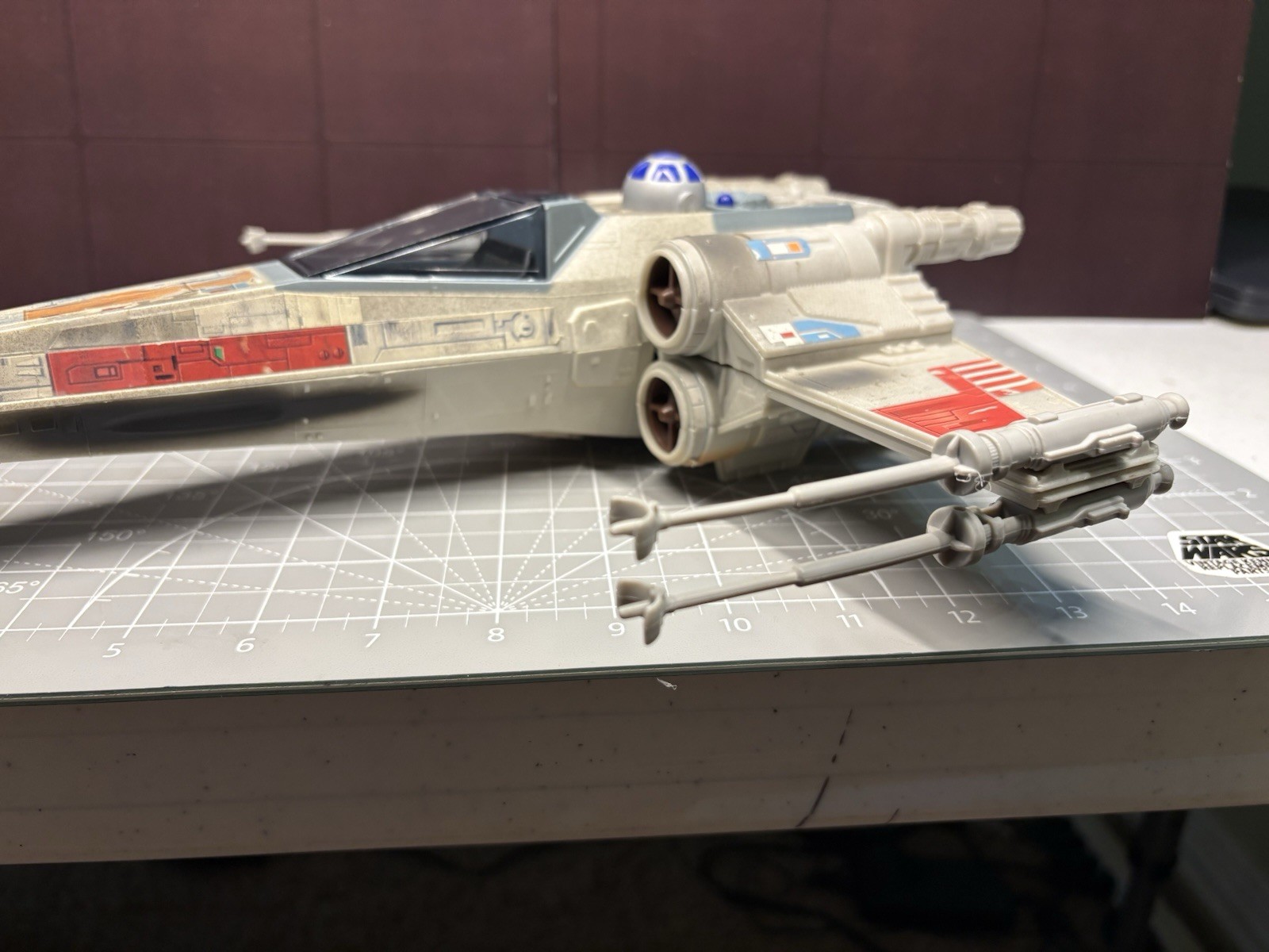 Kenner Star Wars POTF Electronic X-Wing Fighter 1995 Loose Complete WORKING