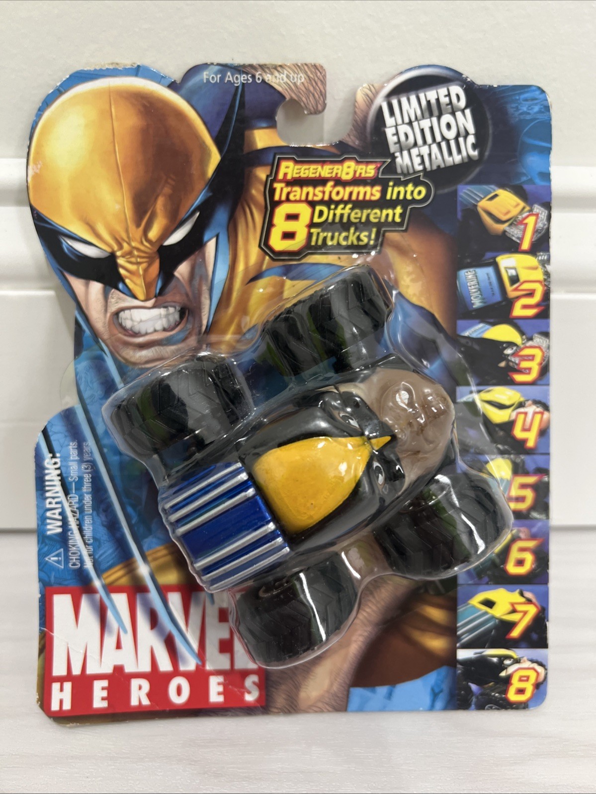 Marvel Heroes Wolverine Limited Edition Metallic Rare & Very Hard To Find