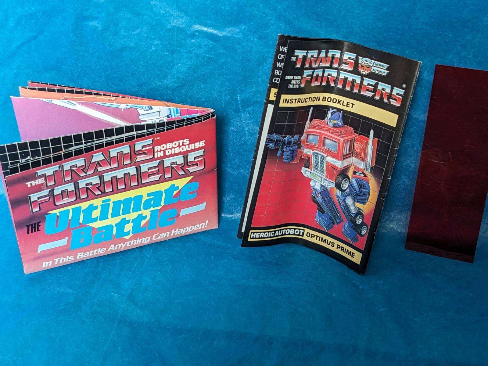 🔴🔵 Vintage G1 Transformers OPTIMUS PRIME w box complete 1984 🔵🔴