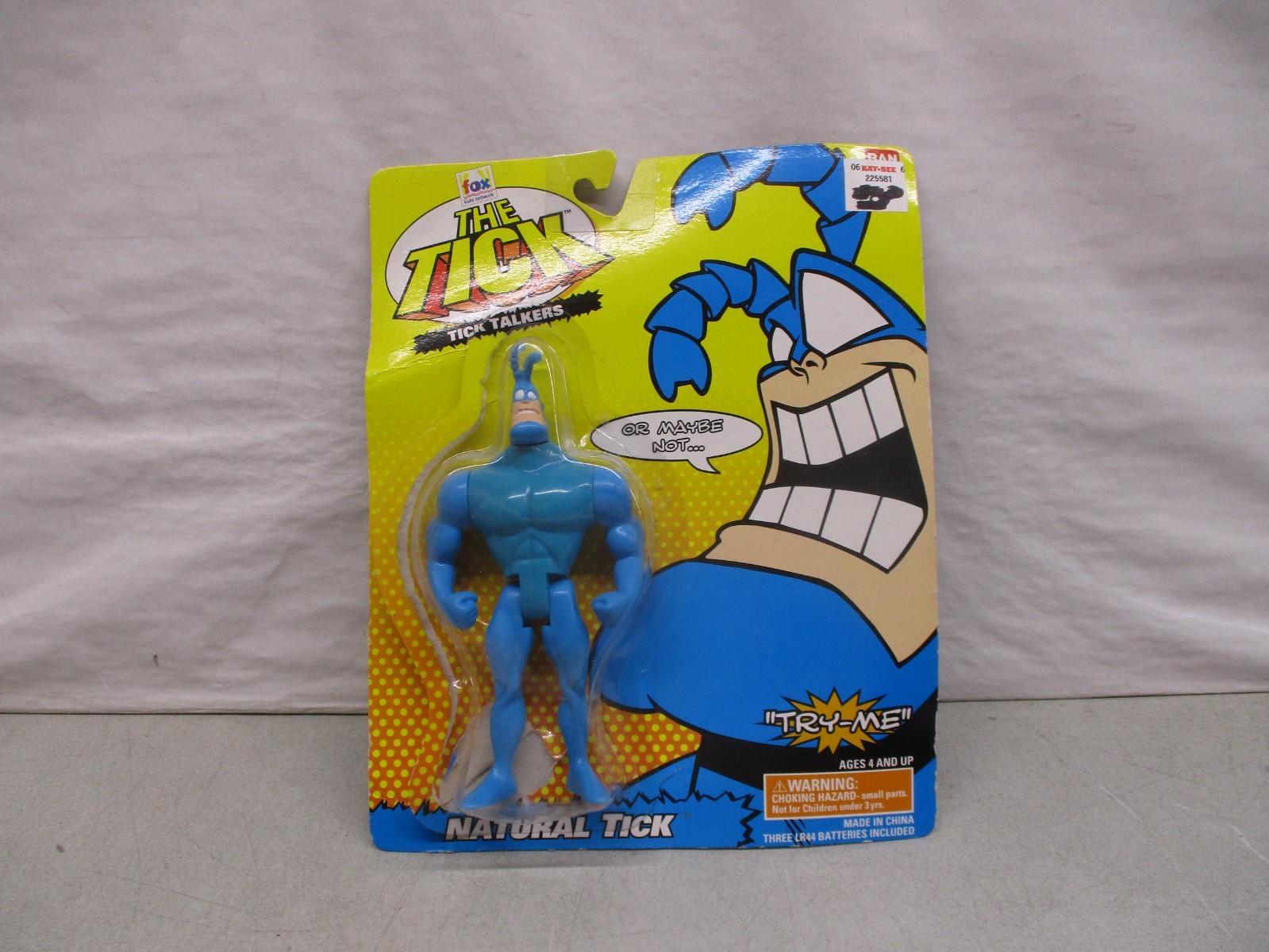 1995 Bandai The Tick Tick Talkers Natural Tick