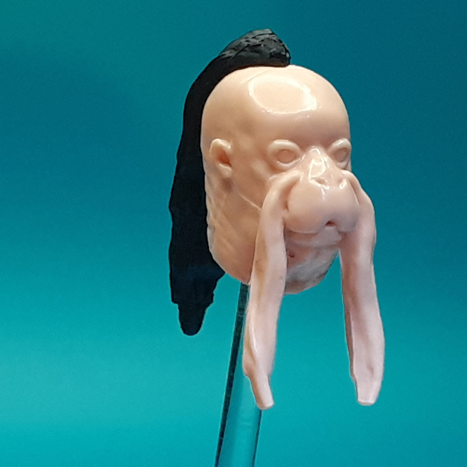 Star Wars Mosep Bindeed Cantina Alien Custom Head Cast TVC 3-3/4&Prime; 1:18 Scale