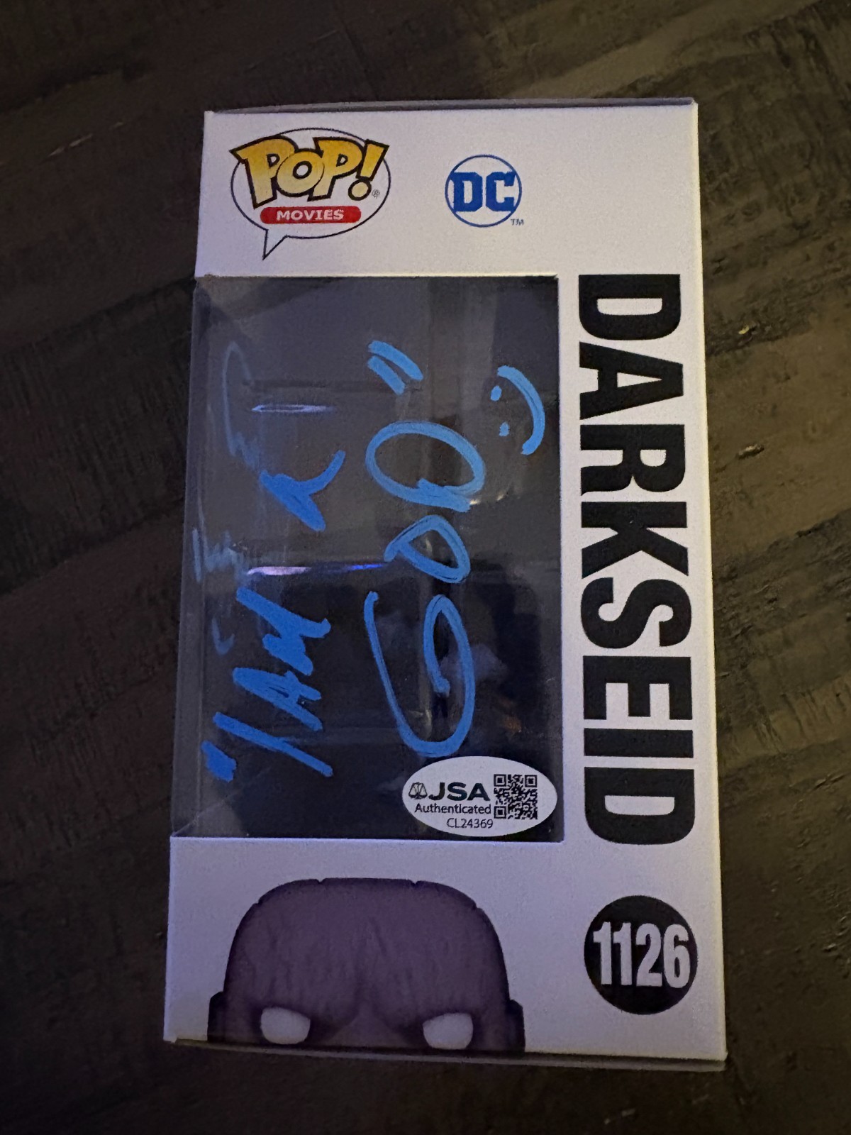 Michael Ironside as Darkseid Signed Funko Inscribed « #I&rsquo;m a God » JSA Auth Hot!!!