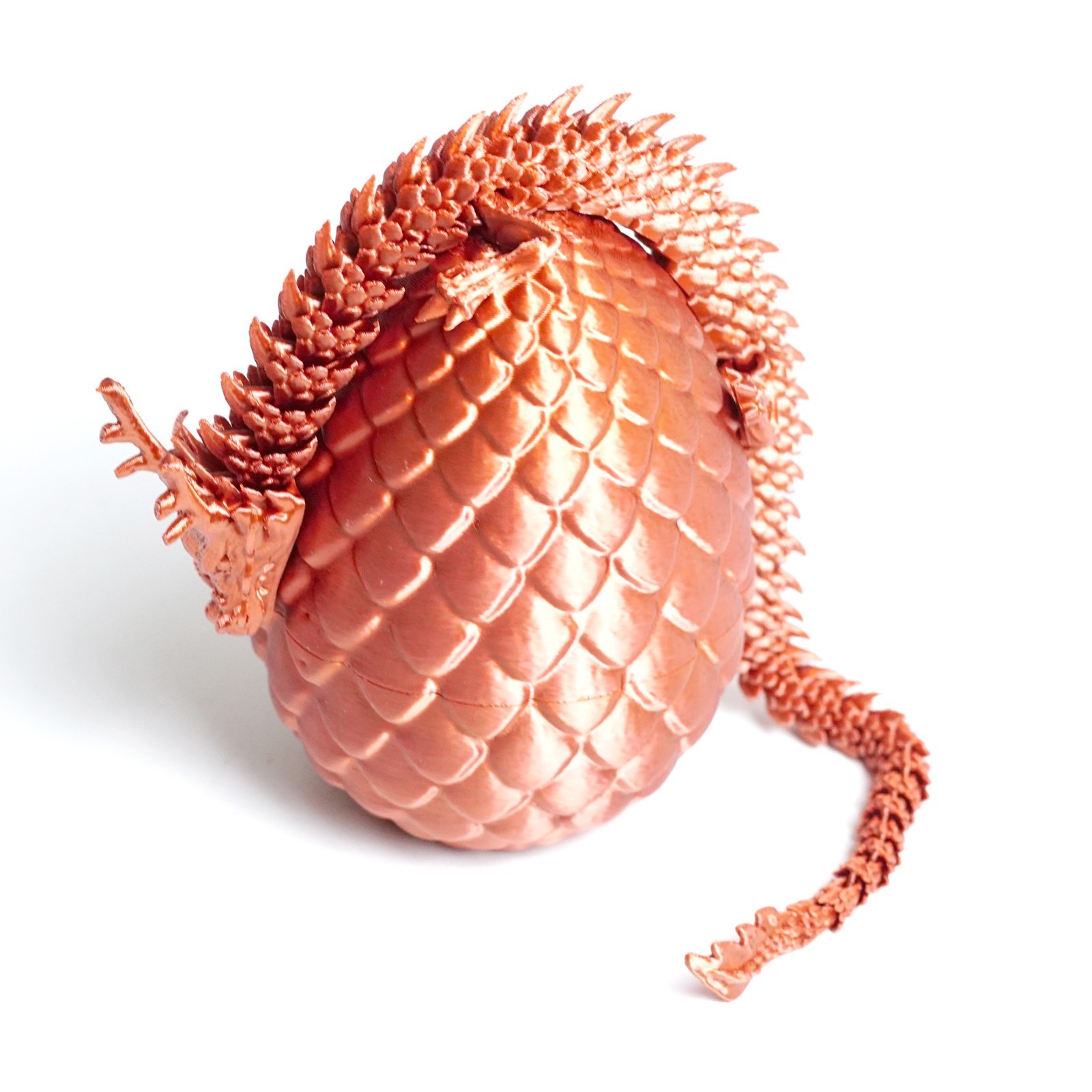 3D Printed Dragon Egg Model,Articulated Animals Figure,Fidget Toys Home Decor