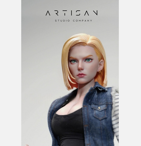 ARTISAN Dragon Ball Android 18 Action Figure Model in stock In Box lazuli 1/6