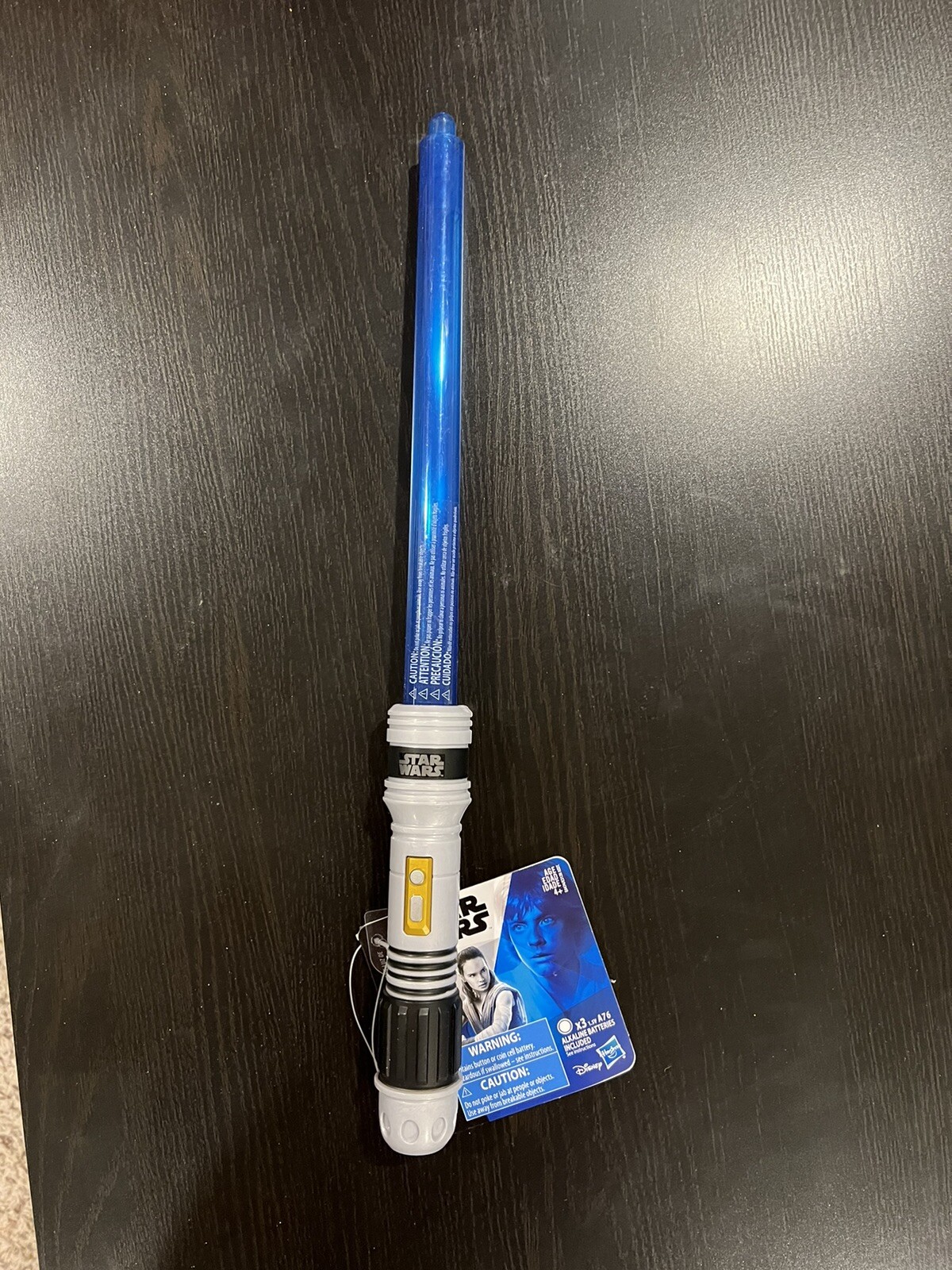 NEW Star Wars Lightsaber Academy Level 1 Blue Light Saber Toy Light-Up Disney