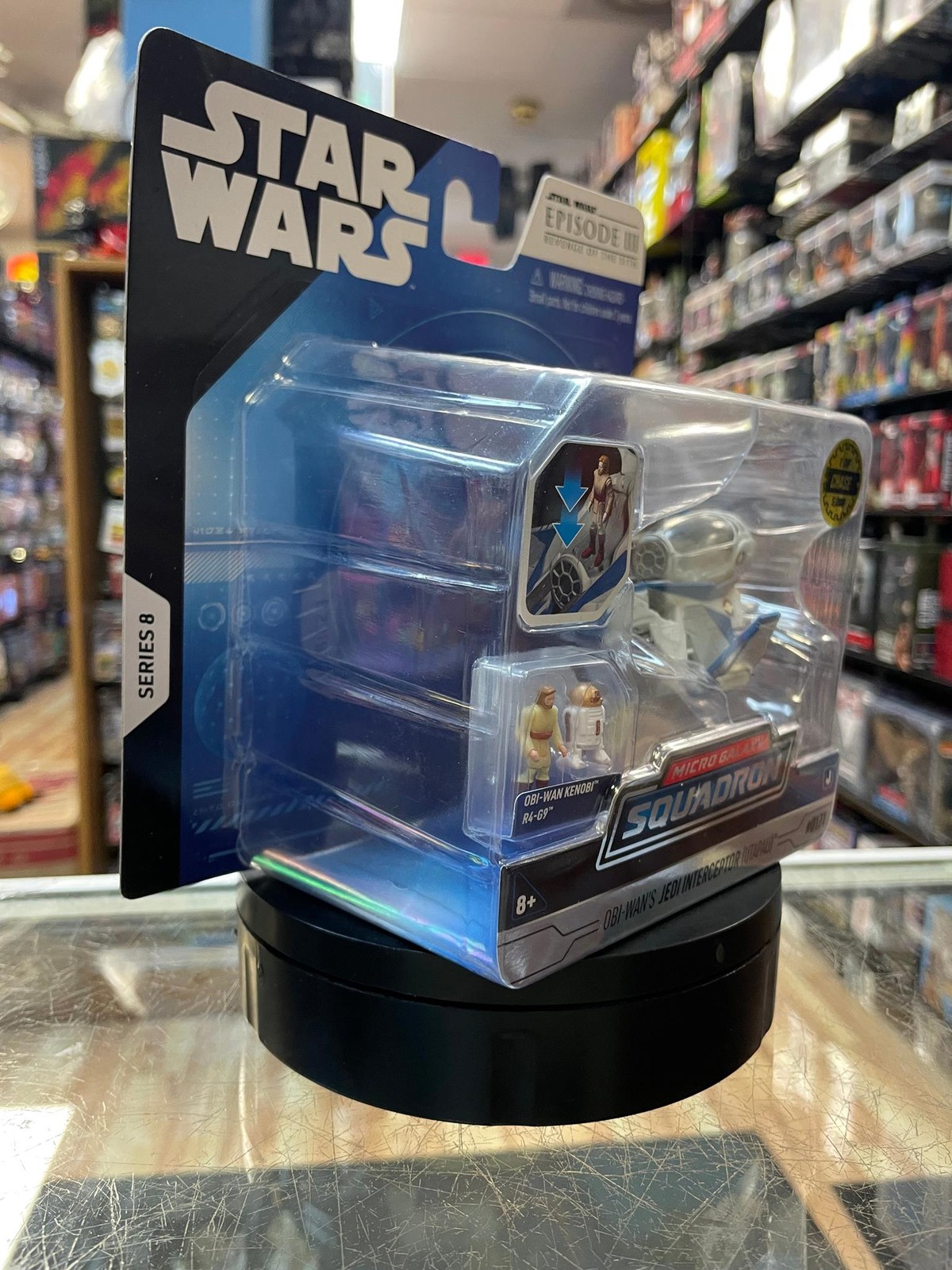 Obi Wans Jedi Interceptor -Chase 1/5000- (Star Wars Micro Galaxy Squadron, Jazw