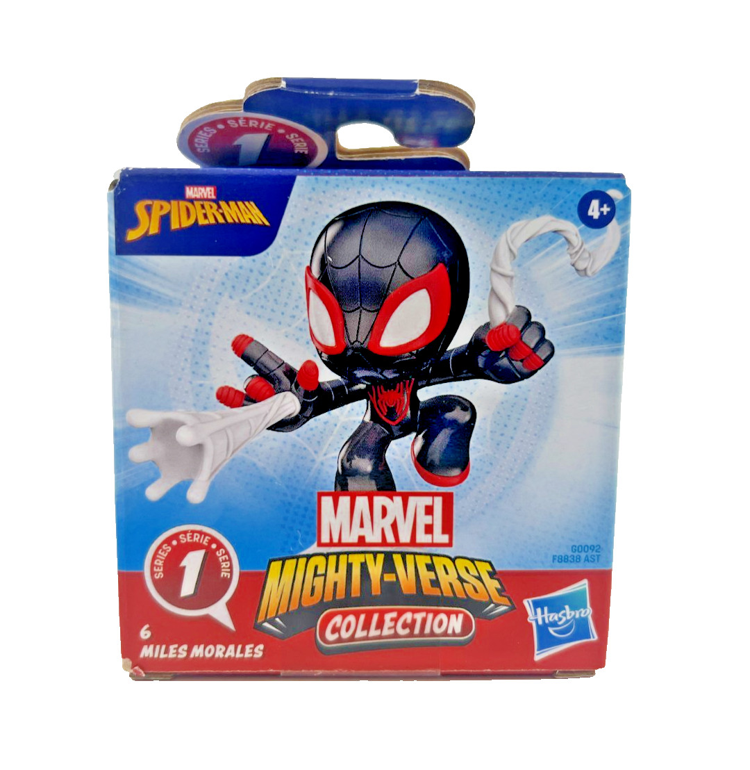 Marvel Mighty-Verse Collection Miles Morales #6 Series 1 Hasbro 2024 Sealed