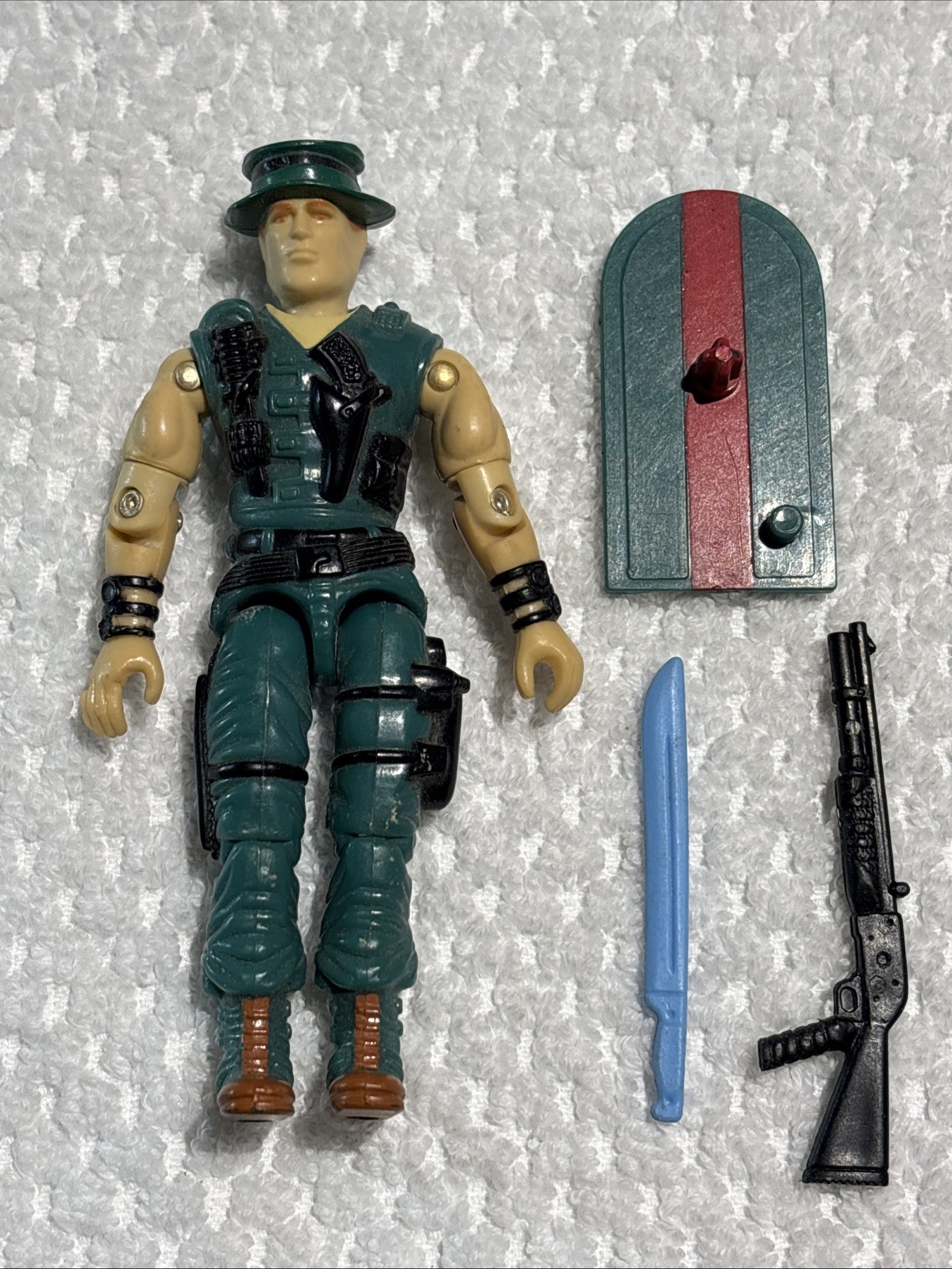 Hasbro Vintage 1988 G.I. Joe Muskrat Figure Loose Complete 3.75”