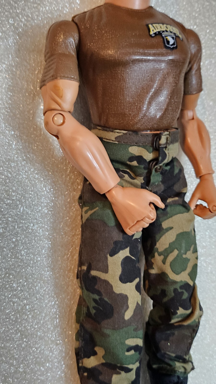 2002 Hasbro Gi Joe 101st Airborne Division Doll VGUC C365G