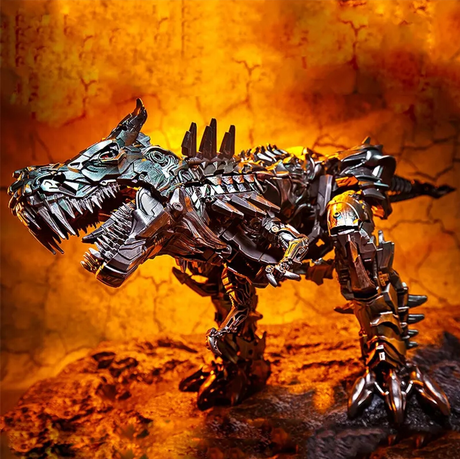 US SHIP_BM transforms LS-05 Grimlock Steel Lock Ancient Lord IN STOCK