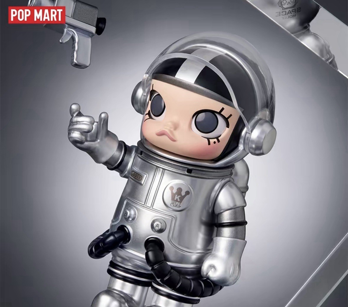 POPMART Refraction MEGA SPACE MOLLY 100% TikTok Limited Edition Pop Mart In Hand
