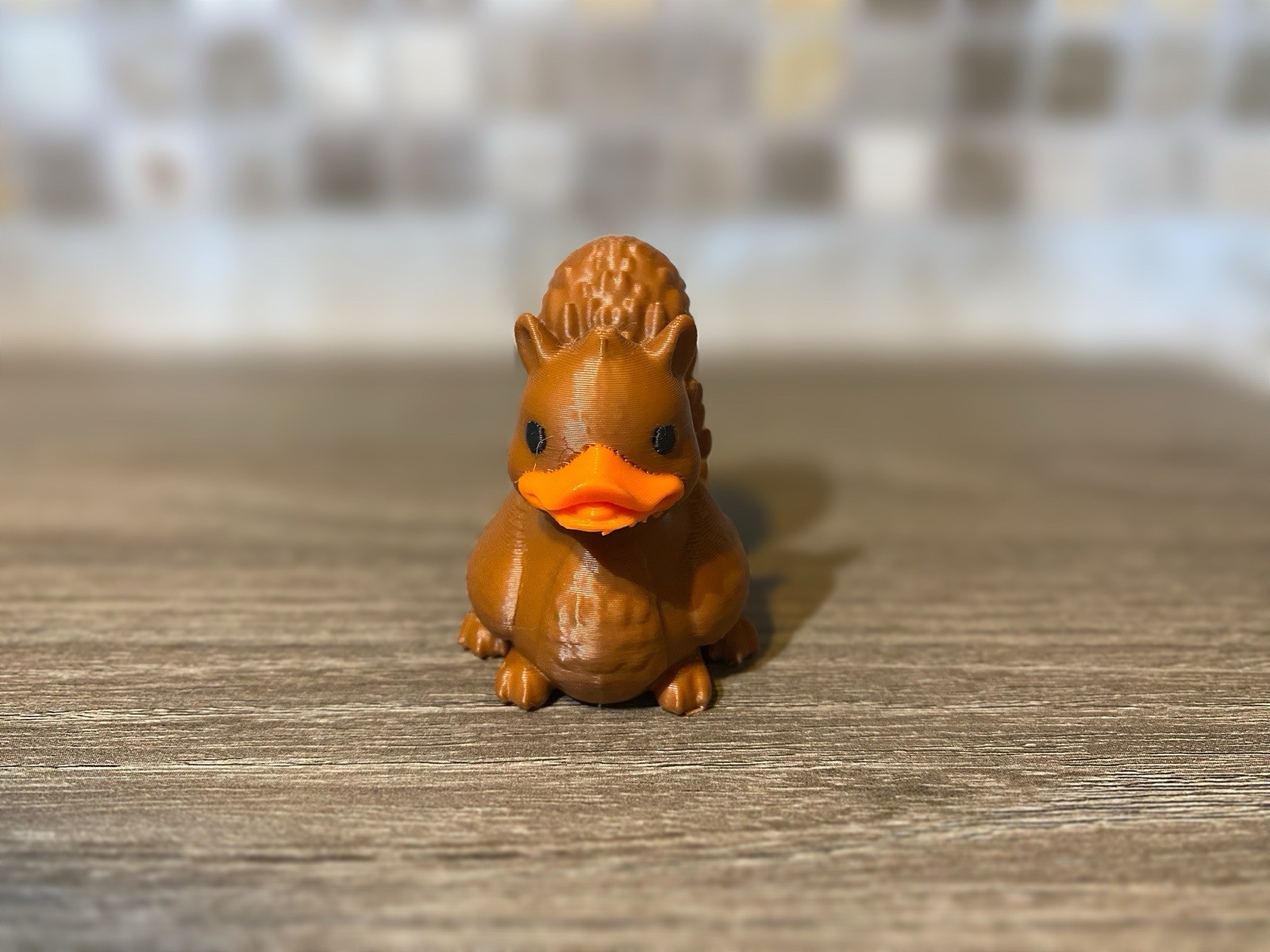 Squirrel Duck Brown