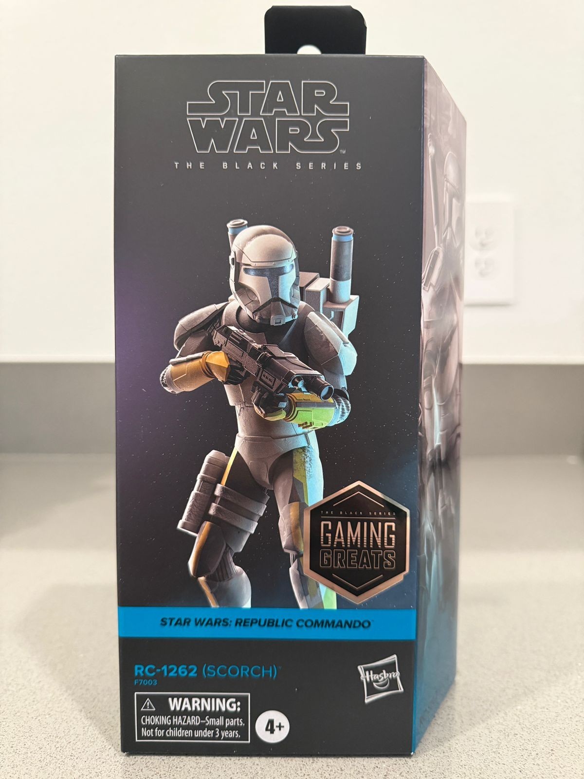 Star Wars The Black Series Gaming Greats Scorch 6-Inch Action Figure RC-1262 NEW