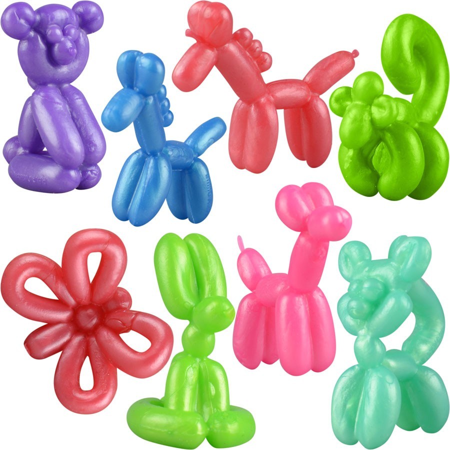 Balloon Party Animals – 6 Colors – 8 Animals – 12 pcs