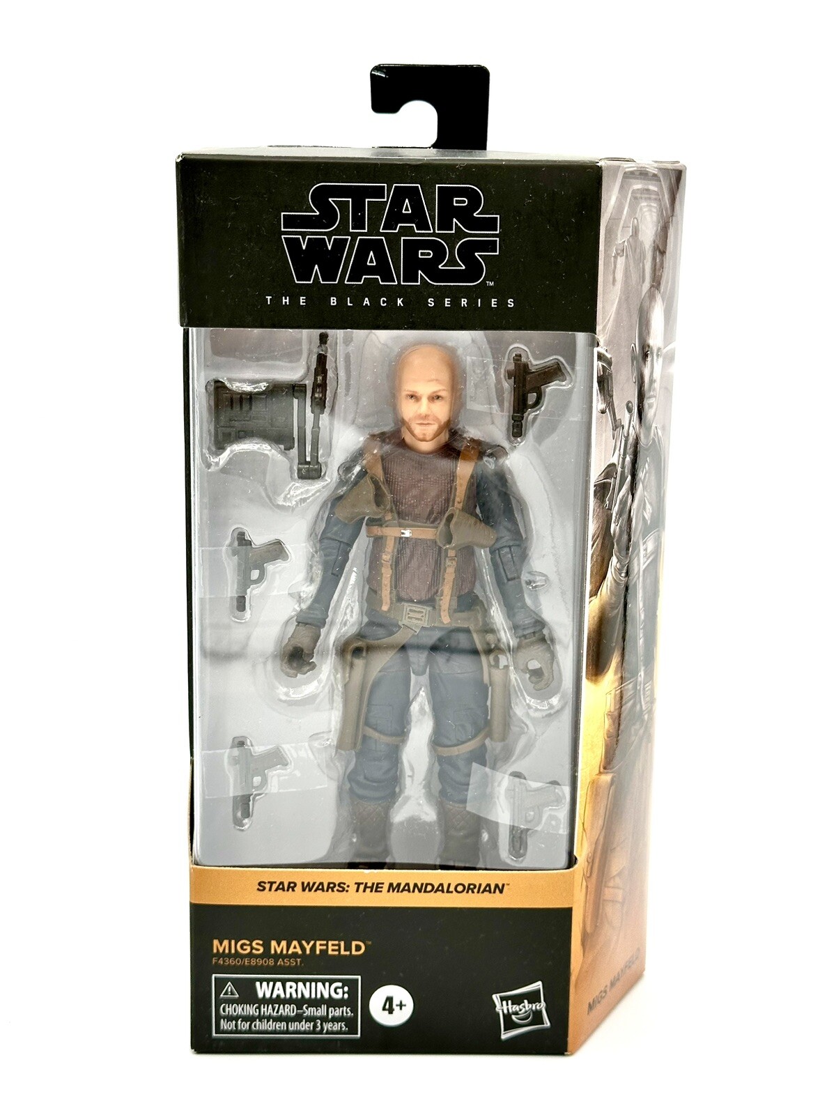 Star Wars Black Series The Mandalorian Migs Mayfeld NEW Action Figure Bill Burr