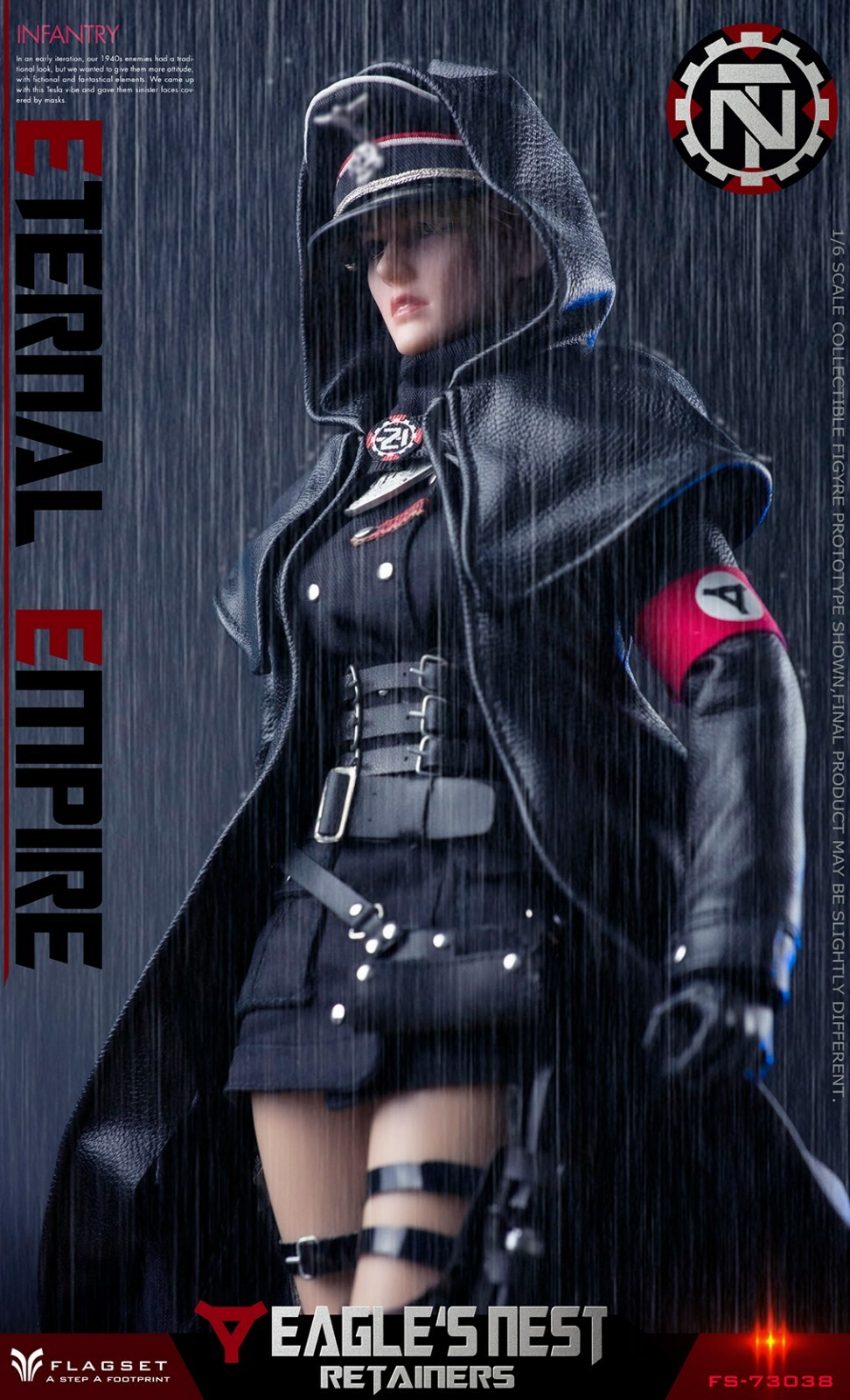 FLAGSET FS-73038 Eternal Empire eagle nest guards – Martina 1/6 Action Figure