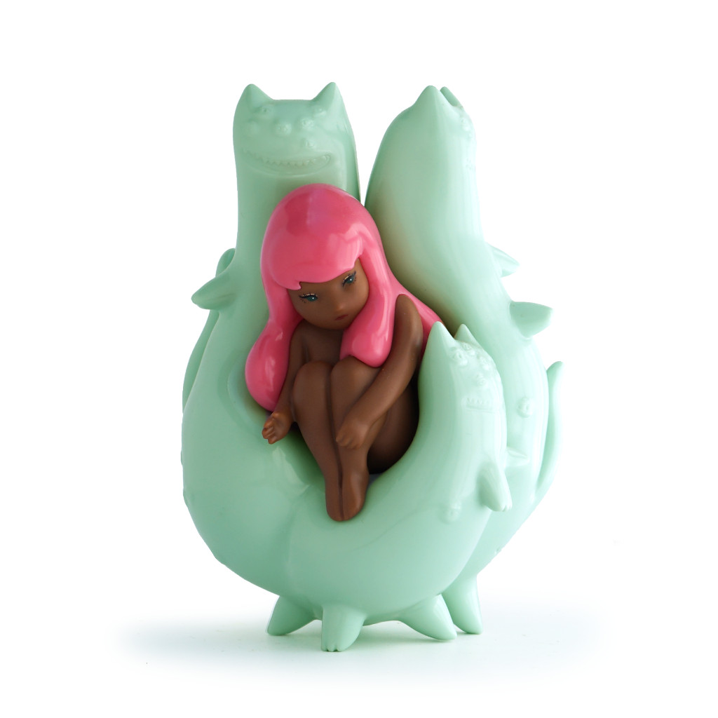 UYU & ASSTERISKAT MOON JELLY VINYL TOY FIGURE SOEY MILK X MUNKY KING