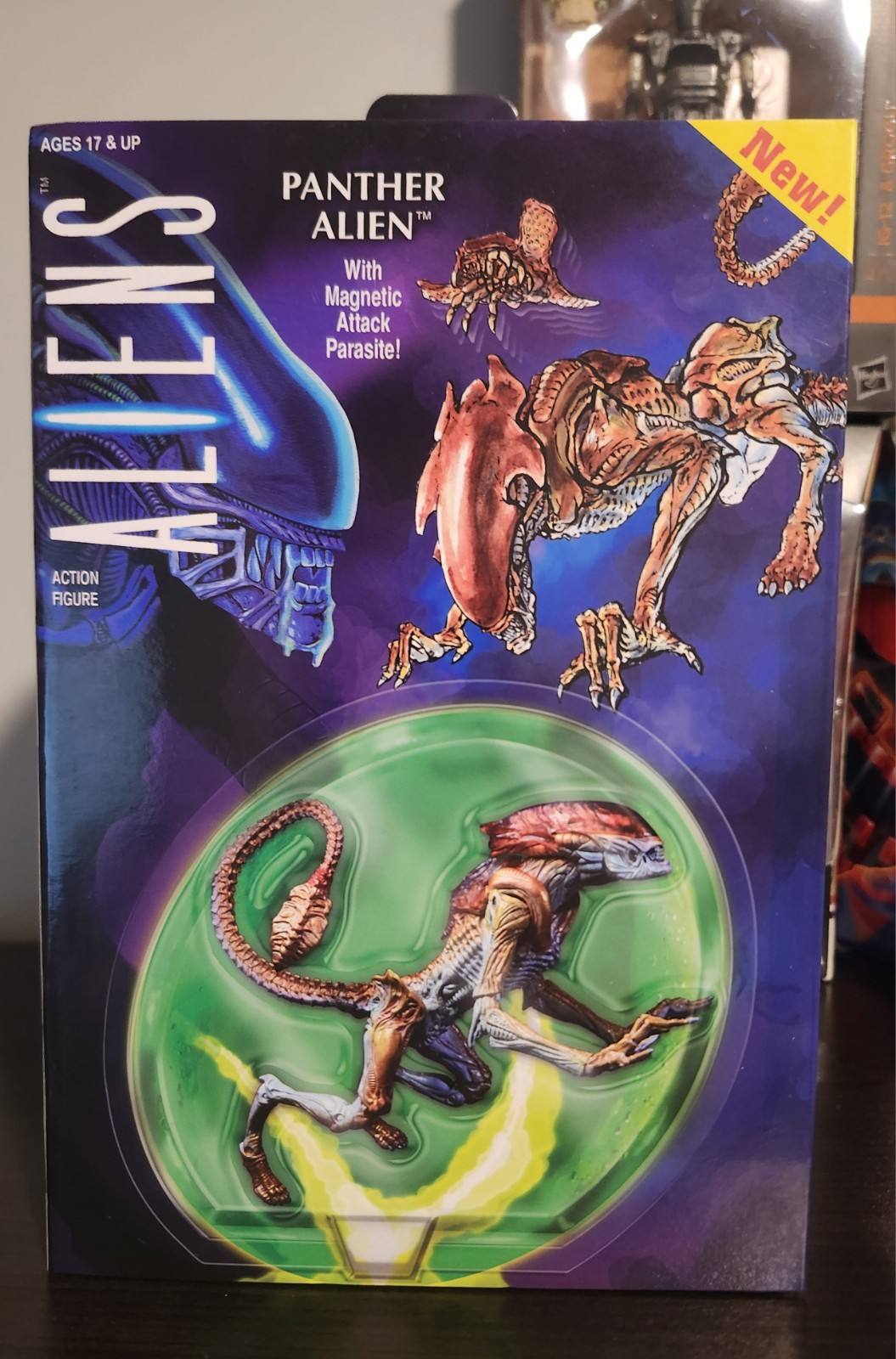 ULTIMATE PANTHER ALIEN Aliens Kenner Tribute 7&Prime; Scale Action Figure Neca 2022