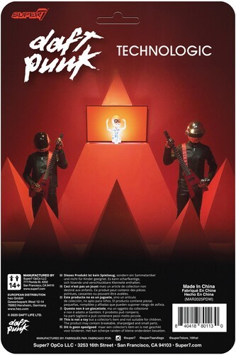 Super7 Daft Punk – Human After All ReAction Figure Set [NEW, SEALED]