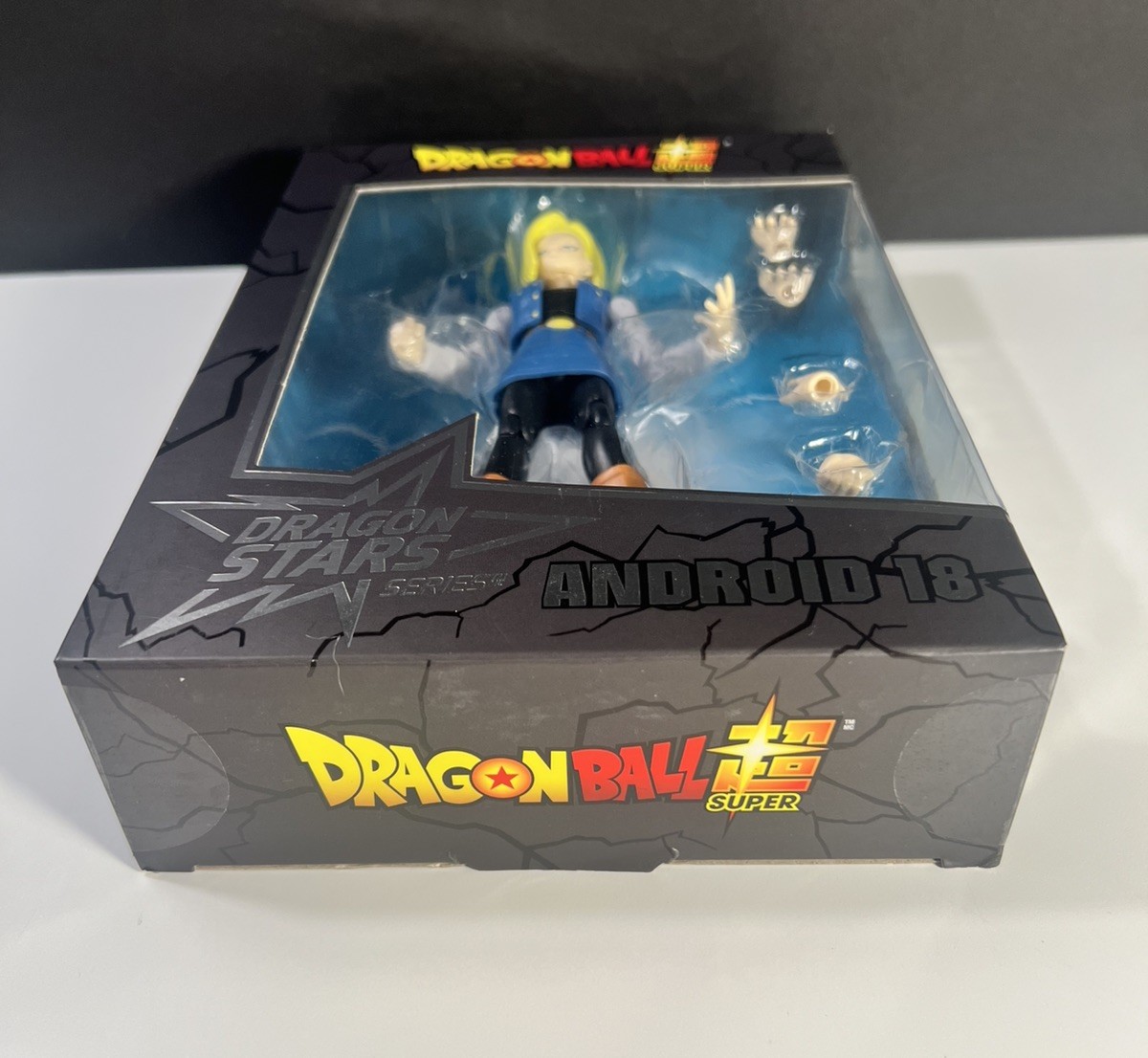Dragonball Super Dragon Stars Android 18 Action Figure Open Box