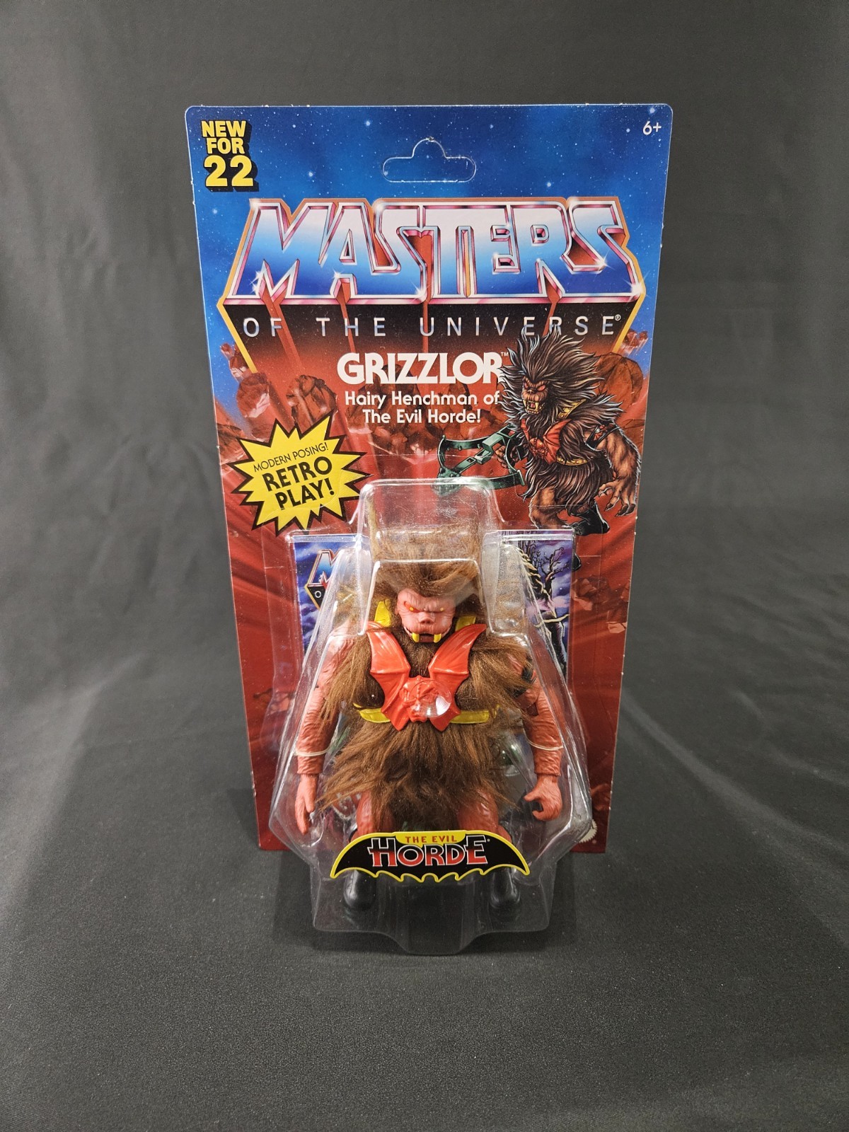 Masters of the Universe Origins Grizzlor Mattel Creations Exclusive Unpunched