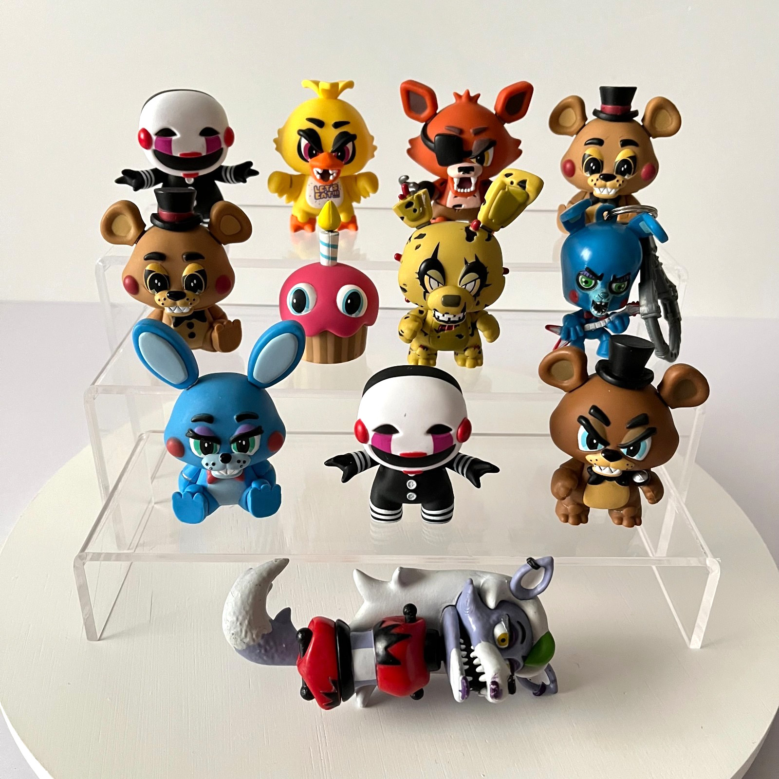 FNAF Five Nights at Freddy’s Funko Mystery Mini Figures Keychain Mixed Lot Of 11