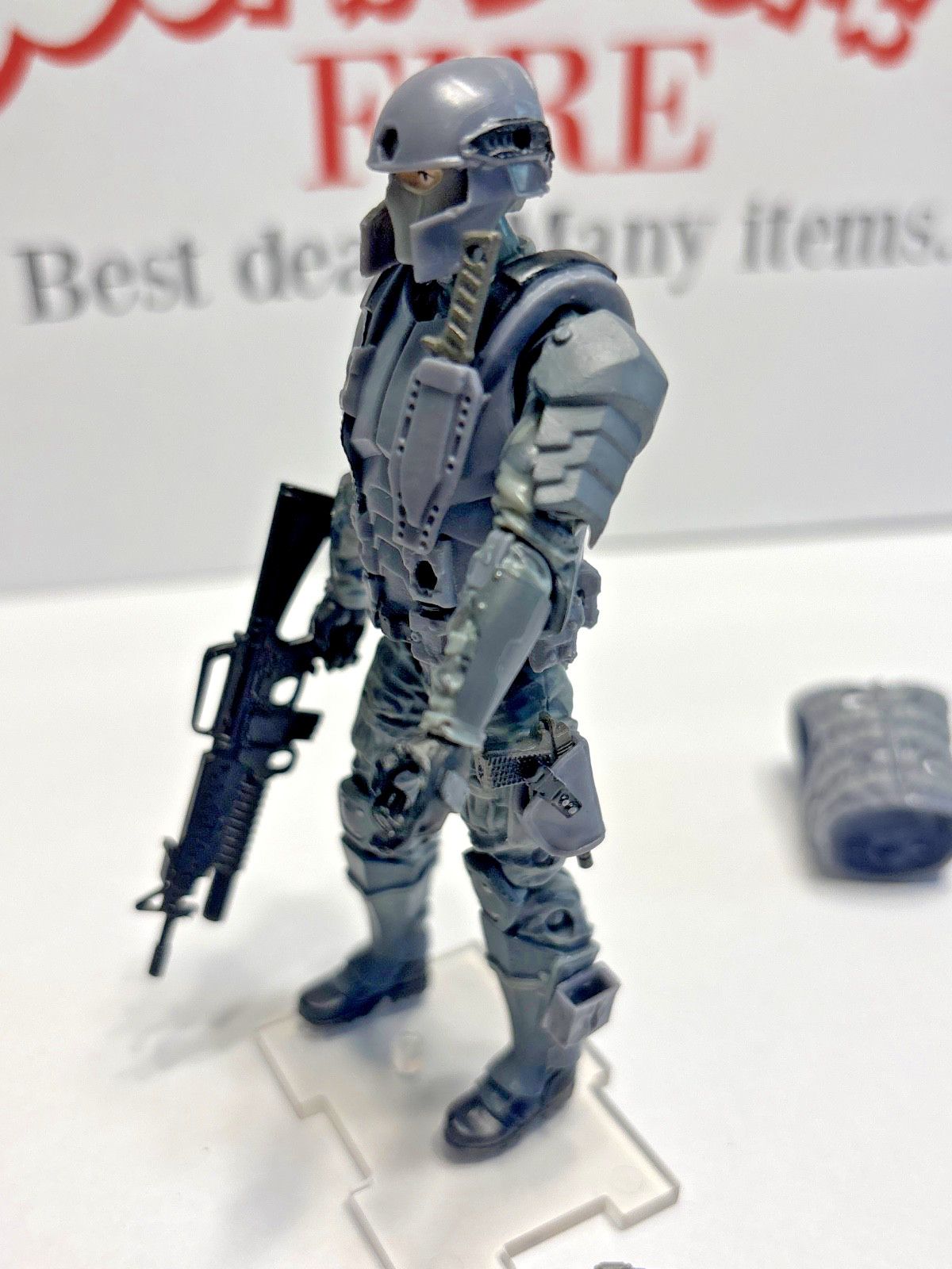 Marauder MTF Gray Trooper. Action Figure Gi Joe.