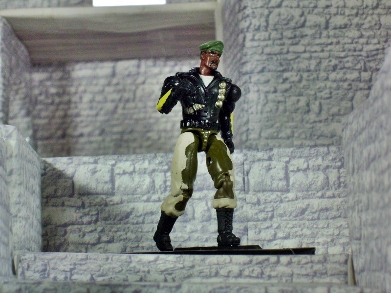 Gi Joe Action Figure 3.75 in 3 3/4 in Stalker V4 Mission Gear
