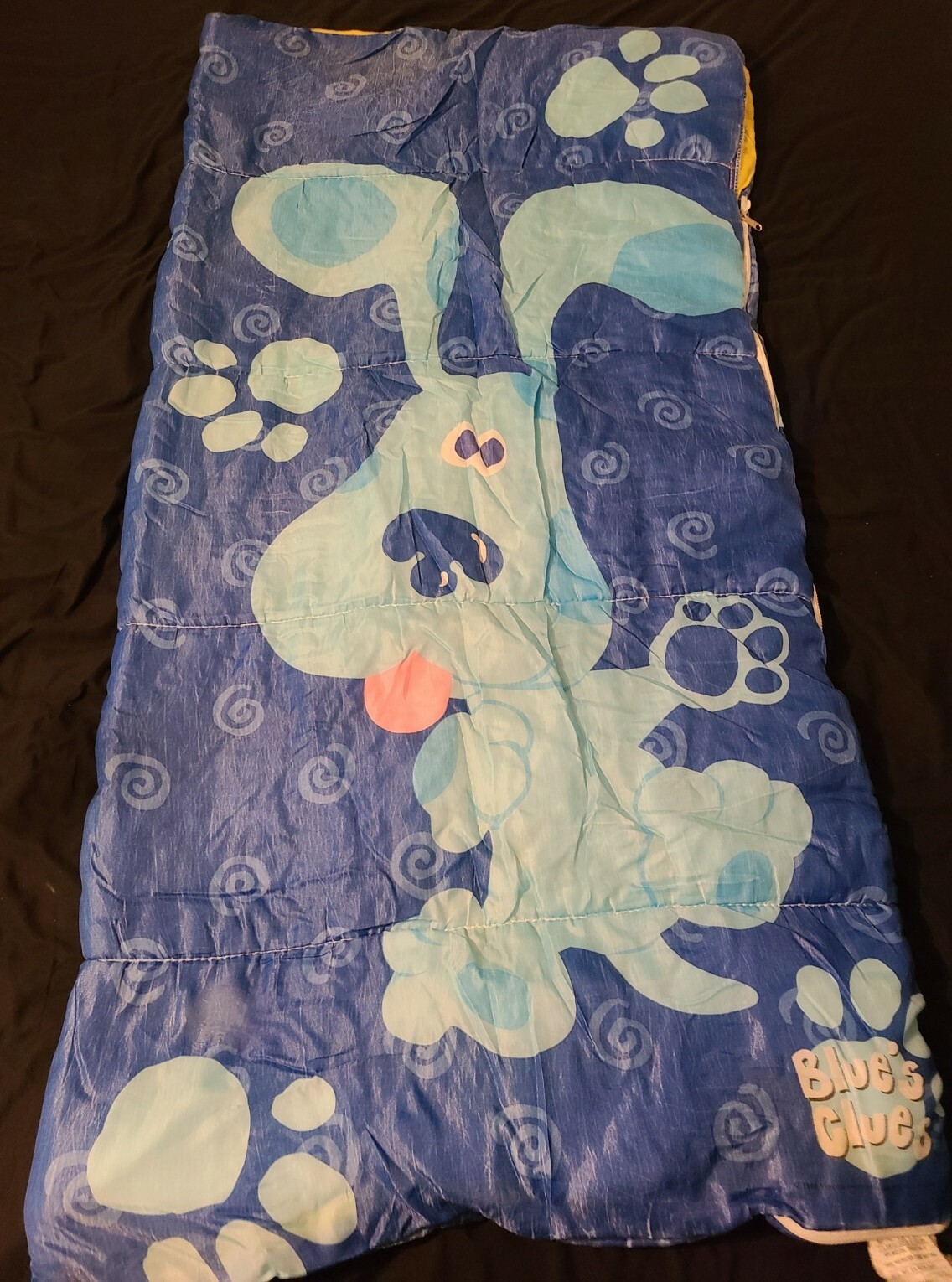 Vintage 1998 Blue’s Clues Indoor Slumber Bag Sleeping Bag Nickelodeon Nick JR