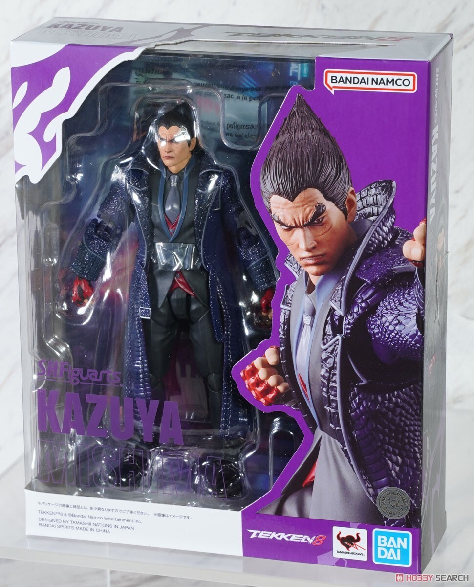 BANDAI S.H.FIGUARTS TEKKEN 8 KAZUYA MISHIMA 150mm ACTION FIGURE