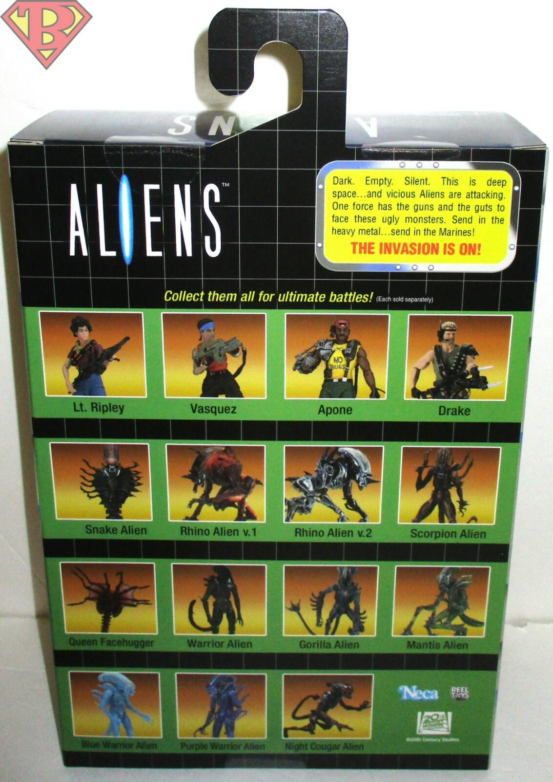 ULTIMATE PANTHER ALIEN Aliens Kenner Tribute 7&Prime; Scale Action Figure Neca 2022