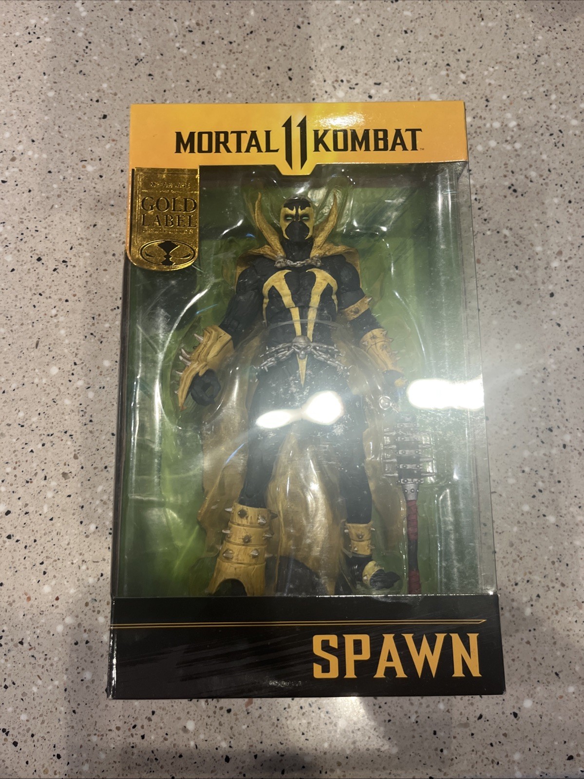 McFarlane Toys Mortal Kombat 11 Gold Label Collection Spawn 7&Prime; Action Figure