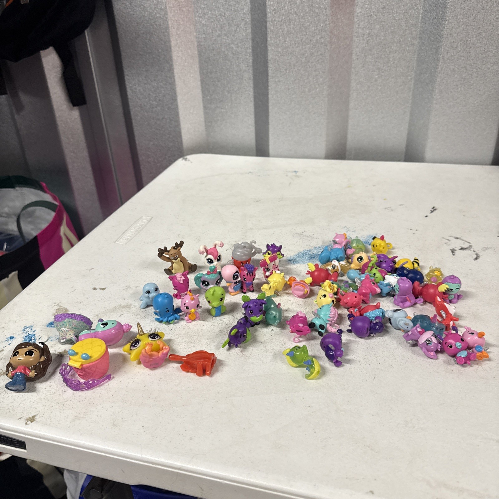 LOT OF 54 Hatchimals CollEGGtibles Glitter Jems