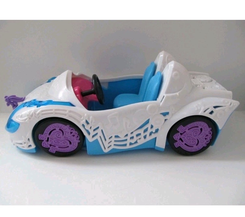 My Little Pony Equestria Girls DJ PON-3&rsquo;s Rockin&rsquo; Convertible Rainbow Rocks Car