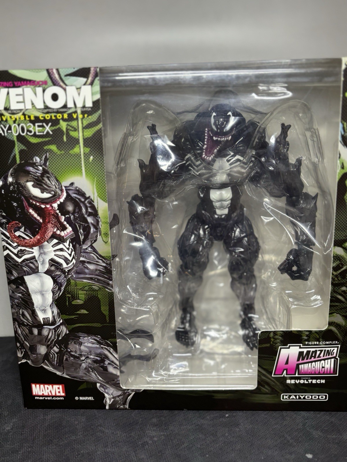 Kaiyodo Amazing Yamaguchi Marvel Comic Venom Action Figure
