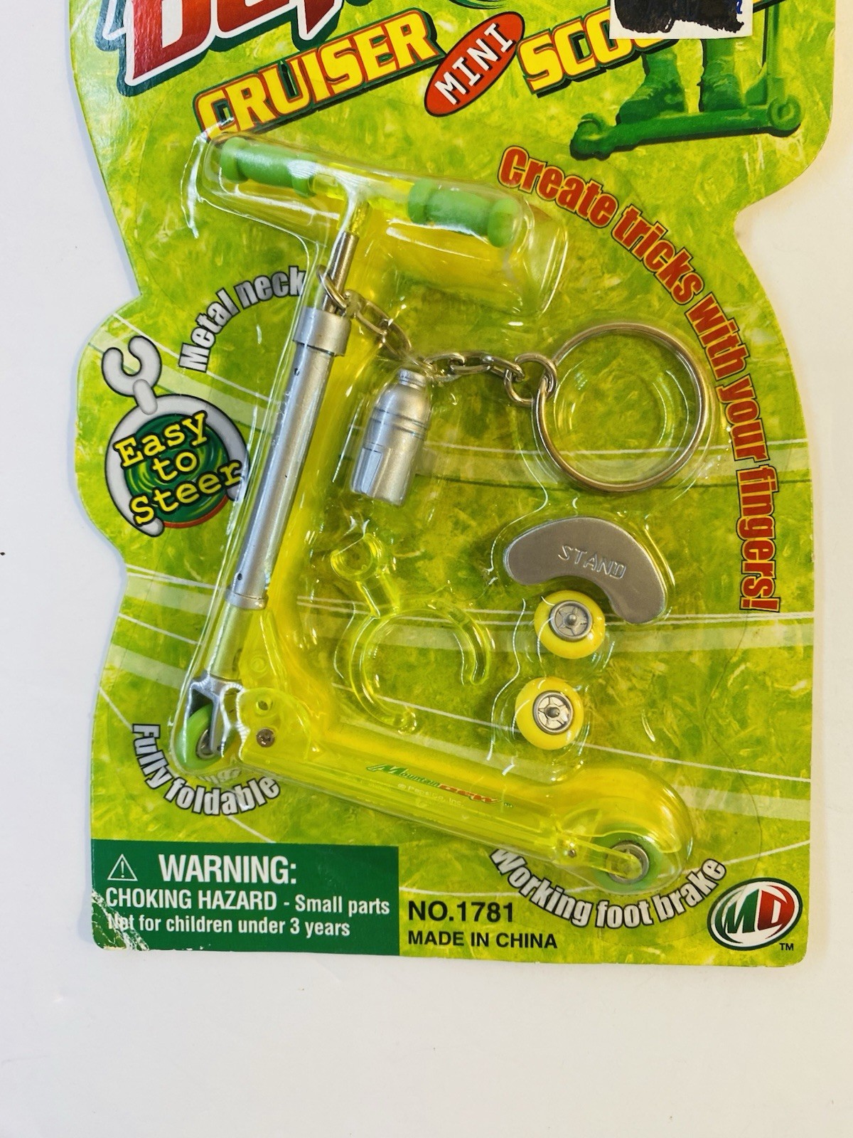NIP Vintage Y2K Year 2000 Nostalgia Mountain Dew Cruiser Mini Scooter By Sunco