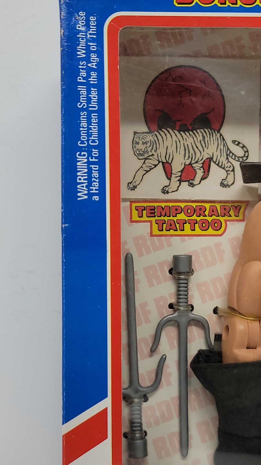 Rapid Deployment Force Kendo Warrior 12&Prime; Action Figure Play Set 1994 (Old Stock)