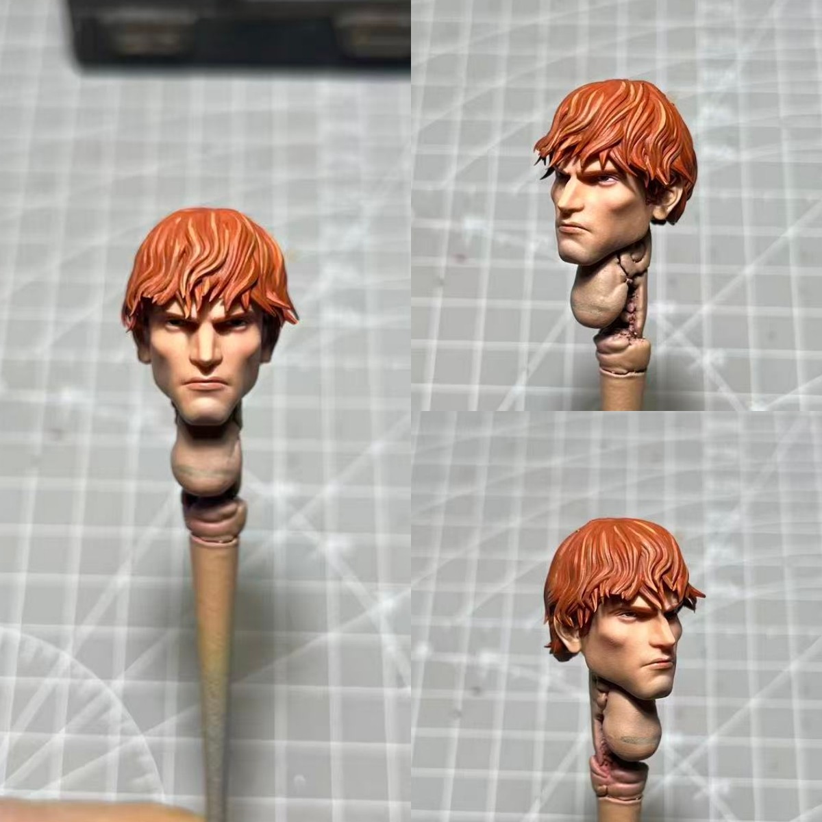 1/12 Painted Comics Matt Murdock Hero Head Sculpt Fit 6 » ML Action Figure