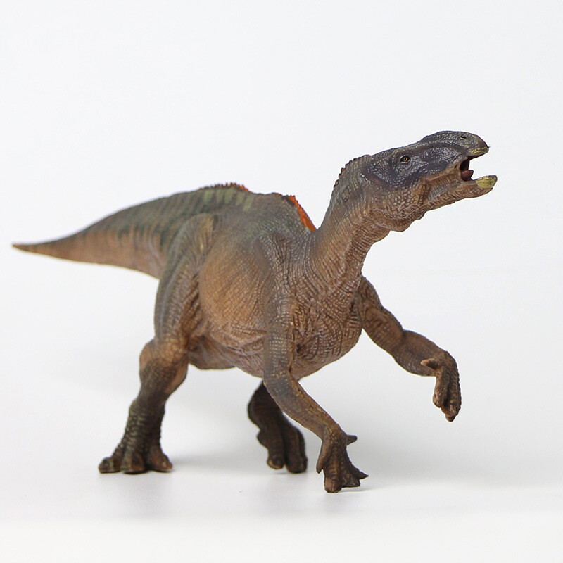 Jurassic Realistic Iguanodon Dinosaur Model Long Figure Kids Toy Gift 8.5&Prime; Long