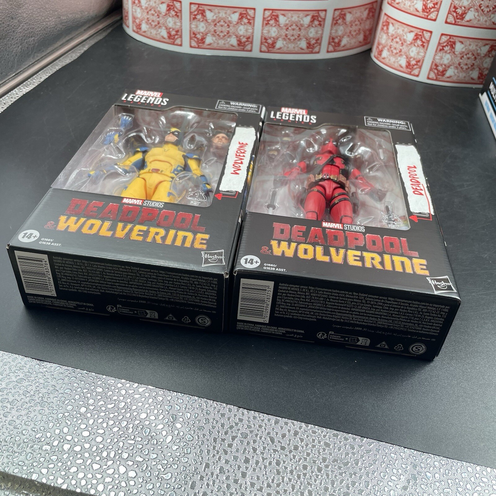 Marvel Legends Deadpool & Wolverine Movie Figures Set IN HAND Yellow MCU Hugh
