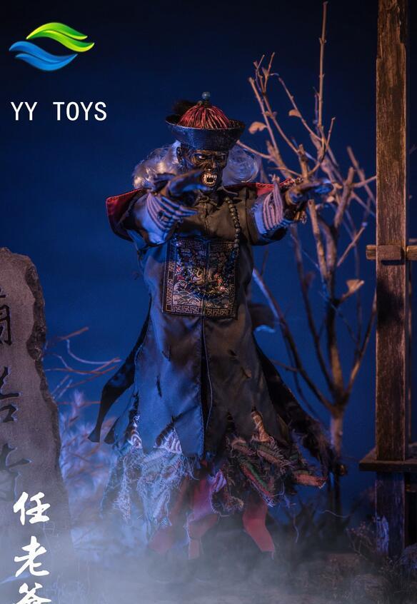 YY TOYS Mr. Vampire Mr. Ren Corpse 12in Action Figure Collectible Doll Model