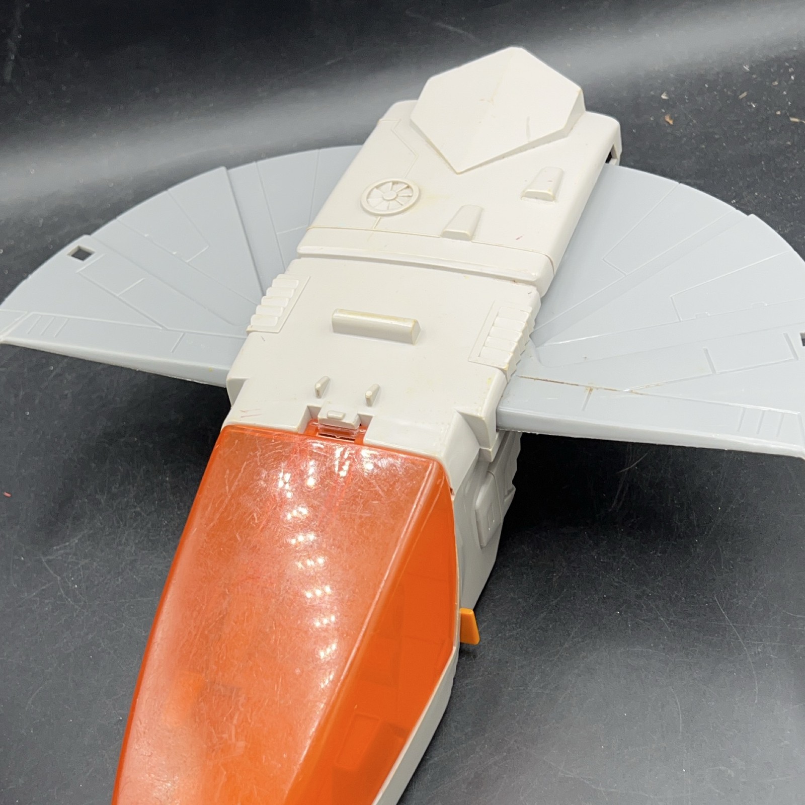 Kenner Silverhawks Sprinthawk 1987 Action Figure Gray Orange Missile