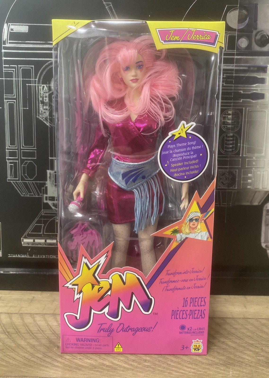 The Loyal Subjects JEM / JERRICA NISB Doll JEM And The HOLOGRAMS 2025 12in.