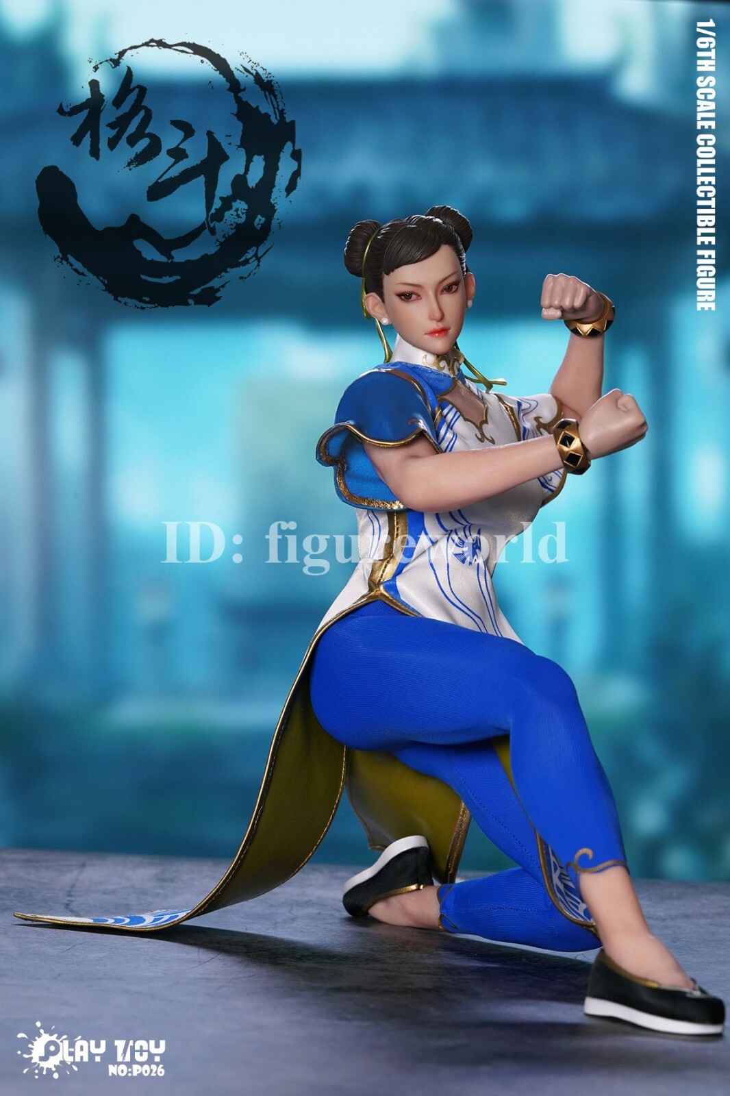 Pre-order PLAY TOY P026 1/6 Fighting Goddess Chun Li Female Action Figure Model
