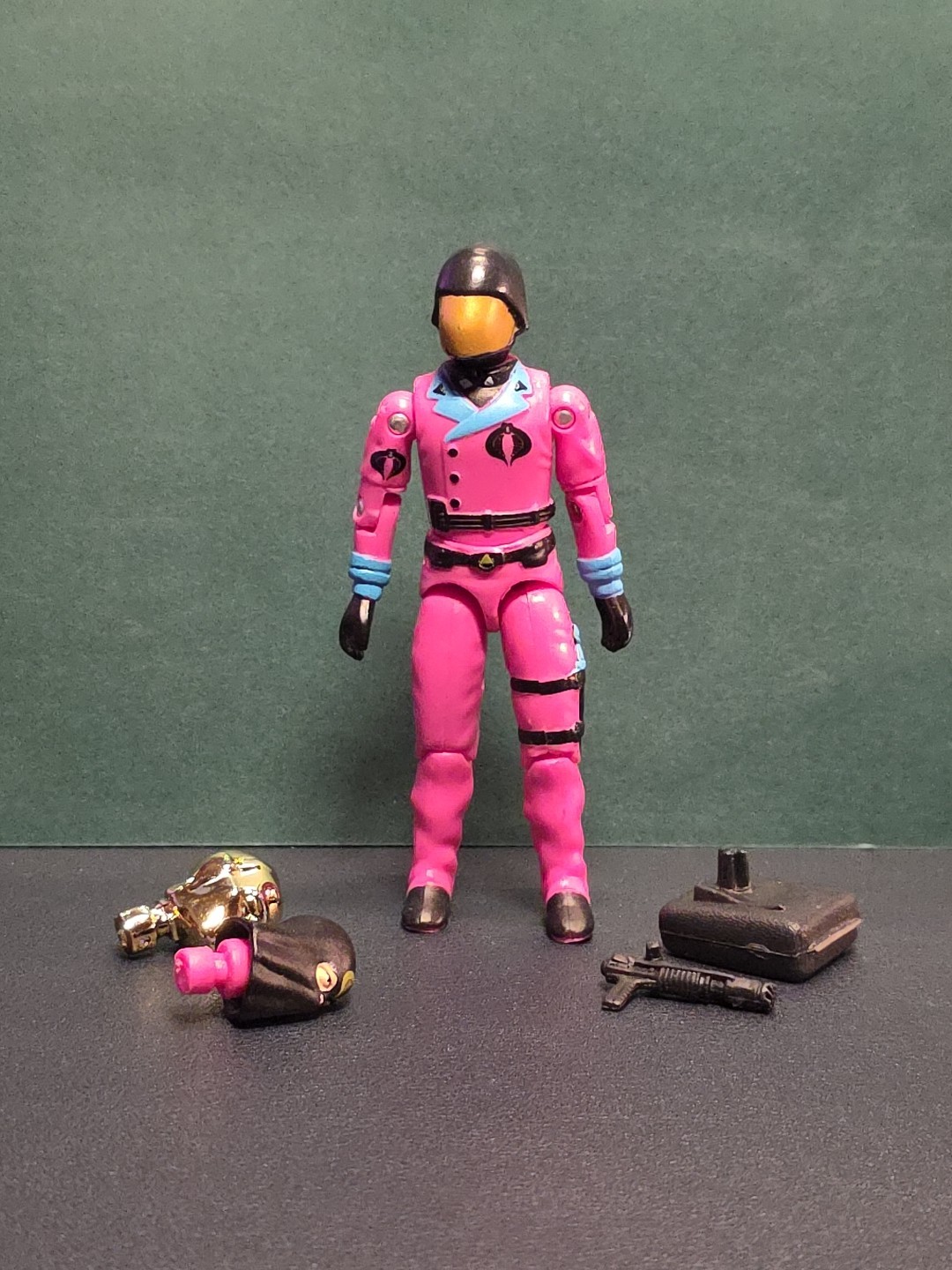 Create a Cobra Cobra Commander Black Major G.I. Joe GI Joe Action Figures