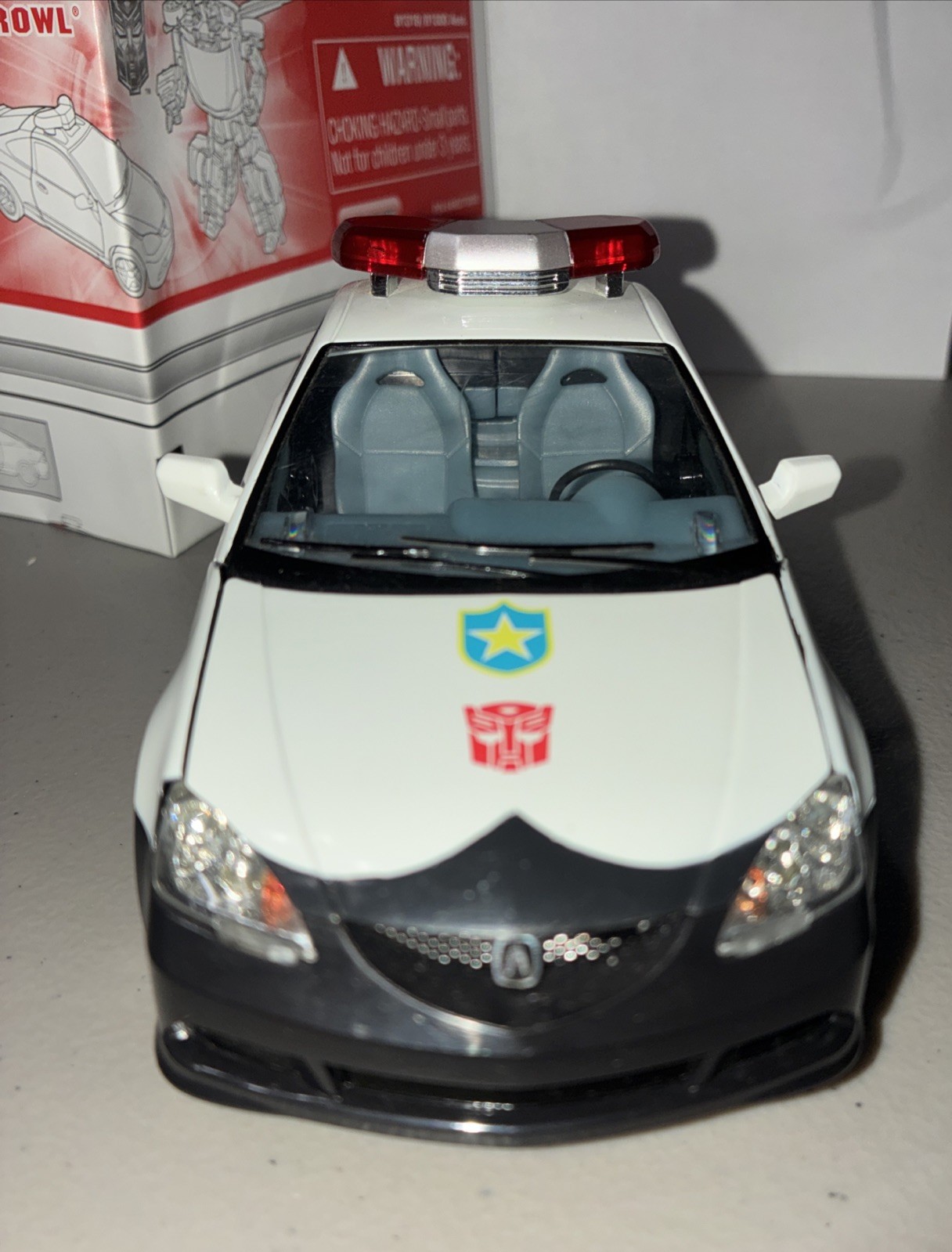 Transformers Alternators PROWL Acura RSX Police Car Autobot COMPLETE Adult Owned