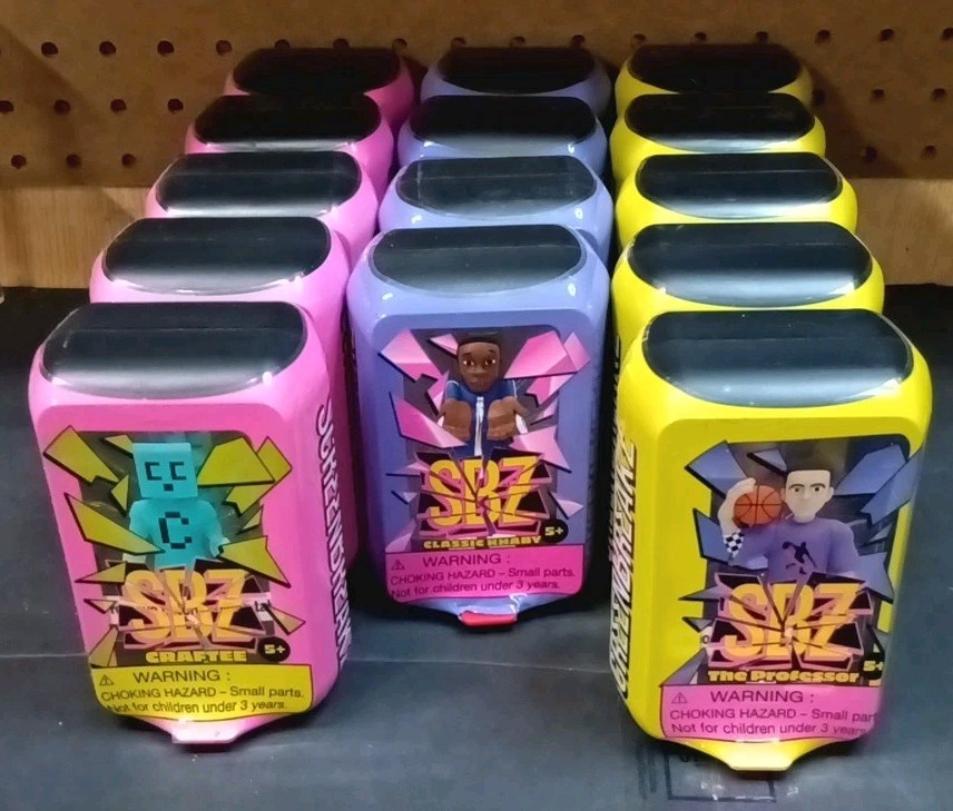 Crafter Screen breakz – 3 Complete Sets – 14 Total Figures – New Unopened
