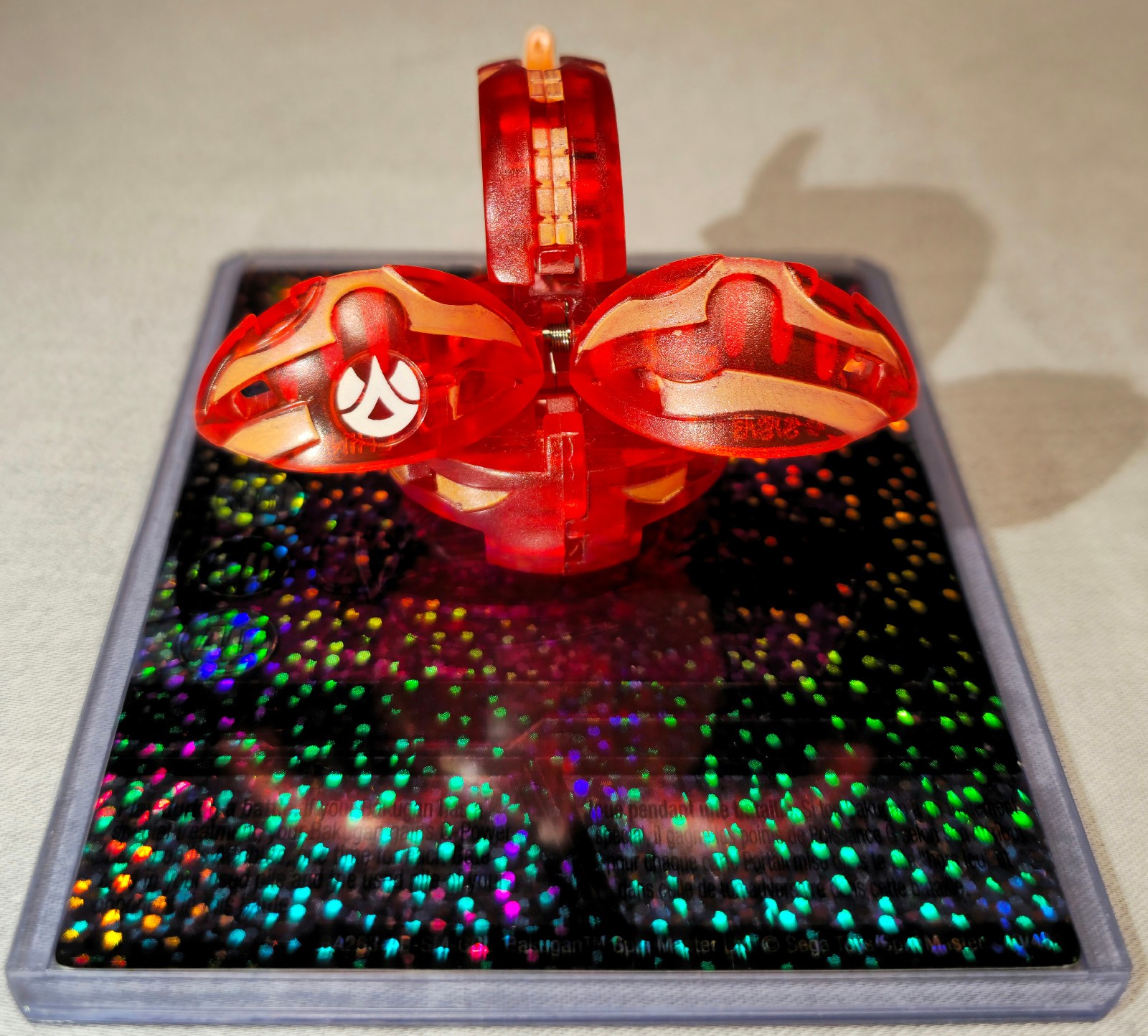 Pyrus Dragonoid Translucent Red 480g B2 + Special Boost Sparkle Holo Card