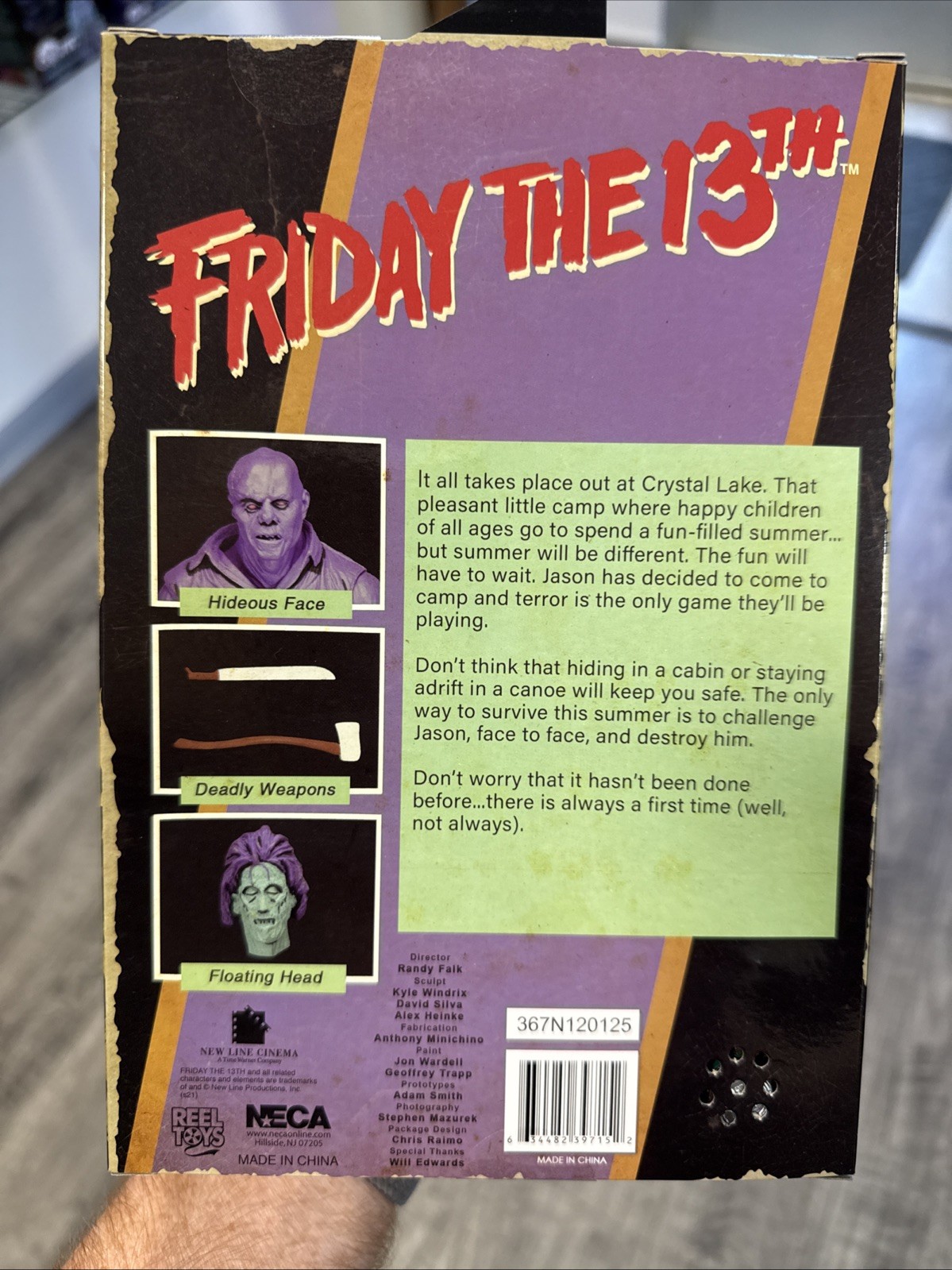 NES Video Game Jason Voorhess (Friday The 13th, NECA) **SEALED** With Music